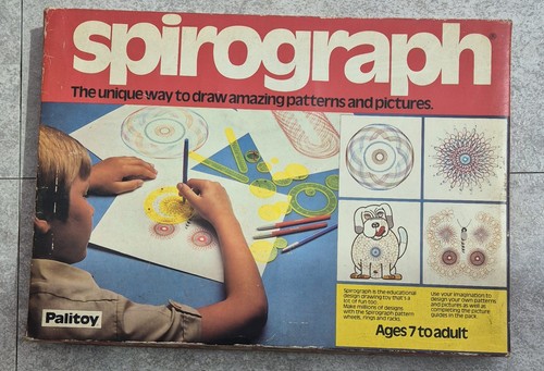 Spirograph palitoy vintage - palitoy,