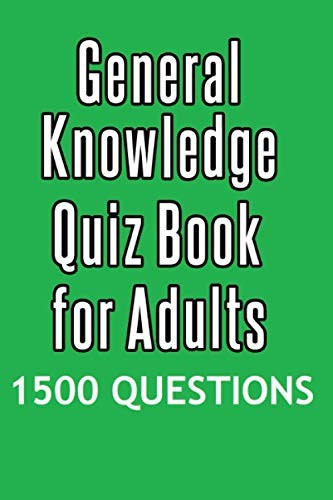 General knowledge quiz book - general,