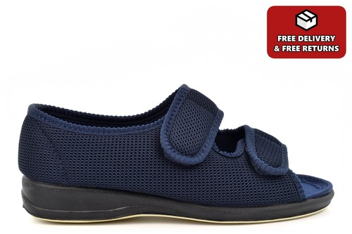 Womens extra wide slippers - womens,