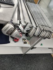 COLECTION OF GOLF CLUBS INCLUDING SET OF REGAL IRONS 3 TO 9