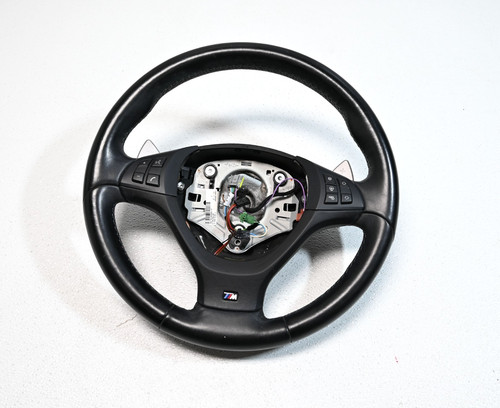Sport leather steering wheel - m,