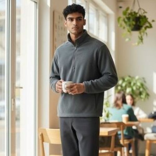 Lands end men zip up - end, men's