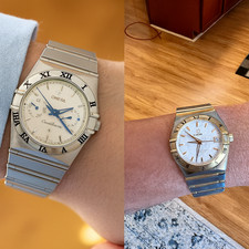 Stainless Steel Watchband for Omega Constellation Double Eagle Folding Clasp