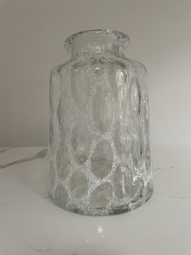 Large contemporary heavy glass - contemporary,
