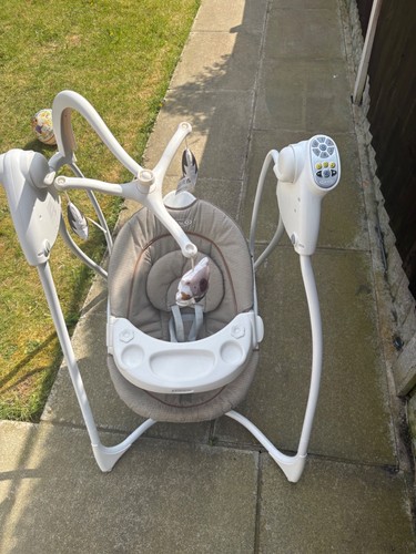 Graco baby swing chair used - graco,