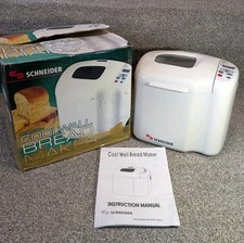 Schneider SCBM-02-1 Coolwall Bread Maker In Original Packaging & Instructions