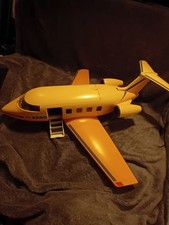 Vintage Playmobil Jet Plane set 3185 With Crew Figures and Accessories