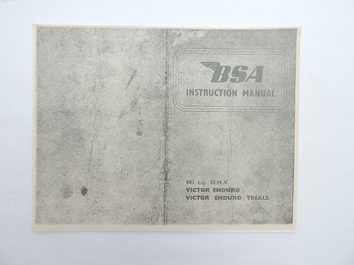 Copy bsa instruction - instruction, manual