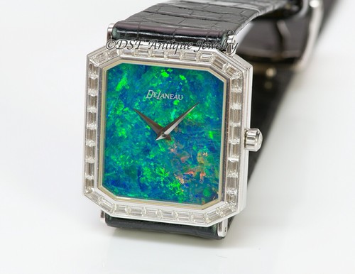 Delaneau black opal 18k gold - delaneau,