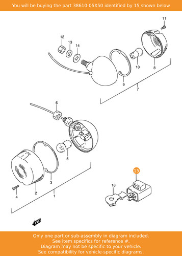 Suzuki relay turn signal - suzuki,
