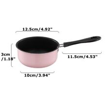 Small Saucepan Mini Soup Pot Cookware with Long Handle for RV