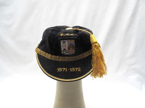 Vintage black velvet gold - velvet, &