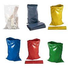 Rubble Sacks 36" x 48" 350Gauge Strong Builder Bags for Construction Waste