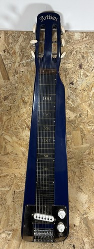 Artisan lap steel guitar - guitar, blue