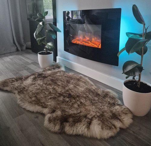 Genuine sheepskin rug soft - sheepskin,