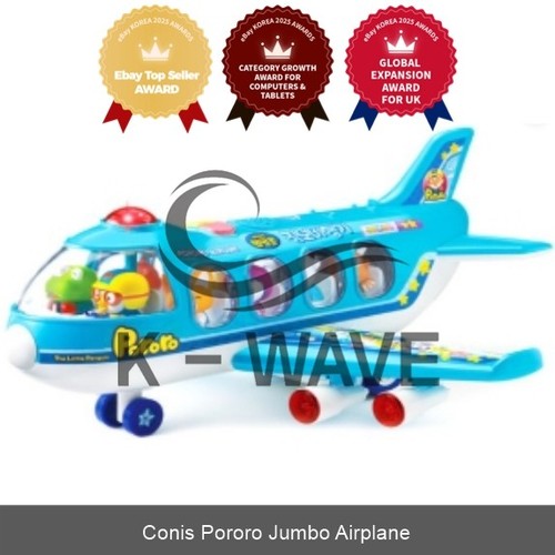 Pororo jumbo plane with - pororo,