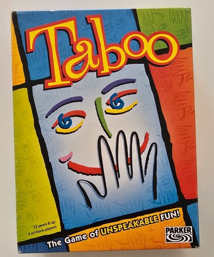 Taboo board game - game,