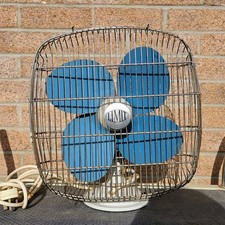 Fully Working Verity's Limit Desk Fan - 1958 Original Vintage Classic - 3 Speed