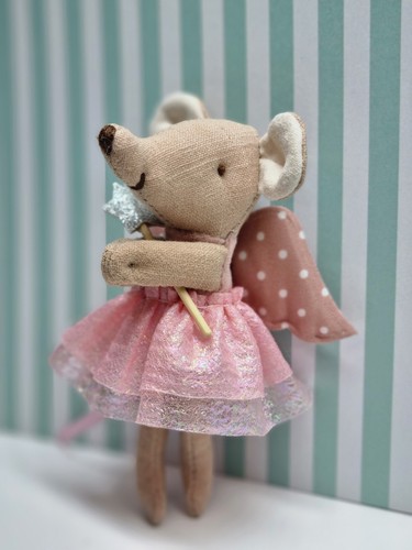 Maileg style fairy mouse doll - maileg,