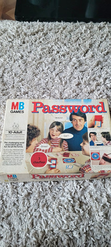 Password vintage board game - mb,