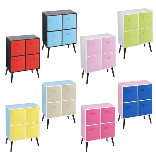 Cube wooden bookcase - wooden,