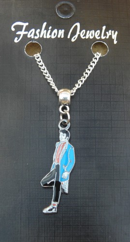 Teddy boy pendant necklace - necklace, 18"
