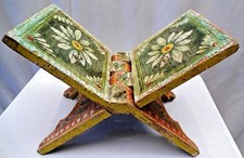 VINTAGE BOOK STAND KURAN BIBLE