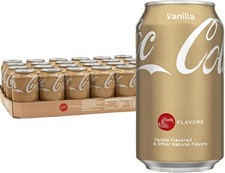 Coca Cola Vanilla Can 330ml x