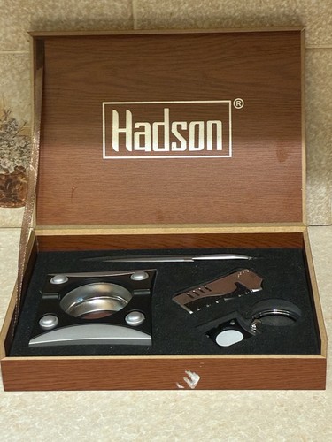 Hudson cigar cutter box set - ,