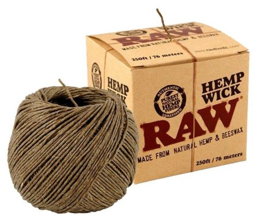 Raw wick natural unbleached - wick,