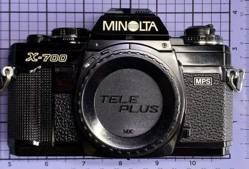 Minolta 700 restored - and, new