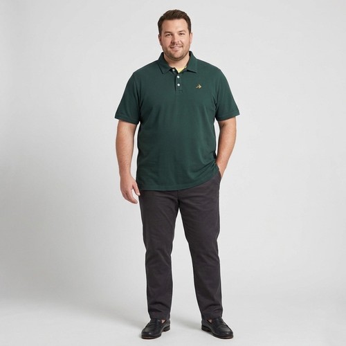 Orvis mens 2xl green pique - green,