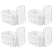 4-Packs 3 Gallon Rectangle
