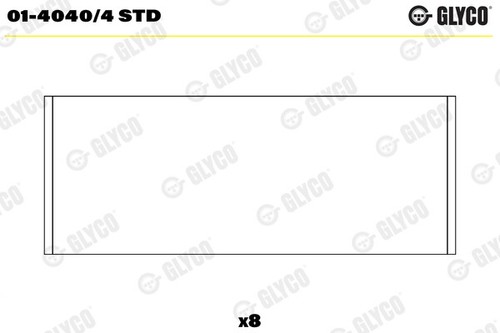 Glyco 4040 std - 01-4040/4, end