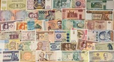 Lot world banknotes - x,
