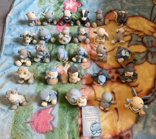 Blue nose friends figurines - blue,