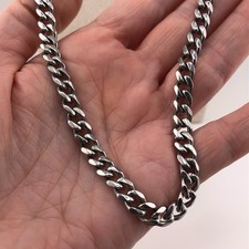 Chunky Chain Necklace Silver