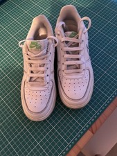 Nike Air Force One Trainers AF1 White Multi Swoosh Excellent Condition Size 5