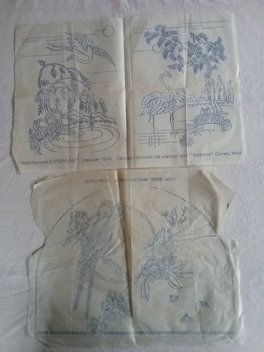 Vintage 1930 s embroidery - vintage,