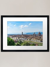 Florence Cityscape Framed Art
