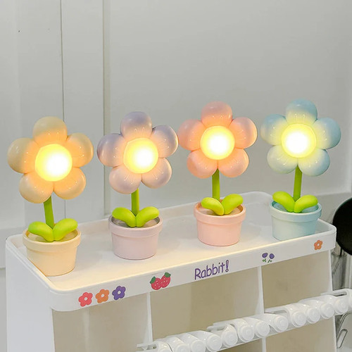 Mini led flower night light - mini,