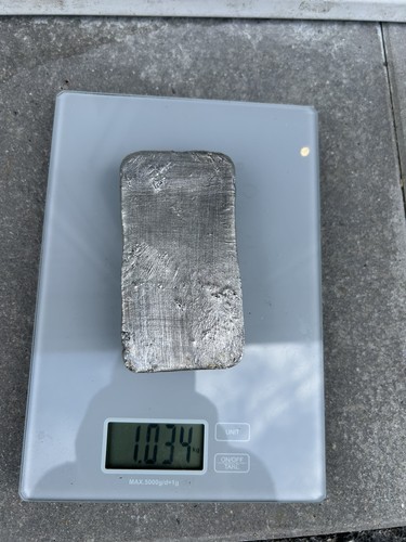 Pewter 1000 grams - 1, kg