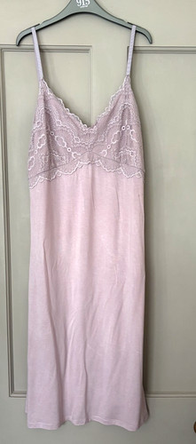 White company pink nightdress - company,