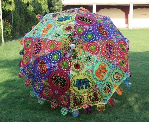 Indian embroidered garden - indian,