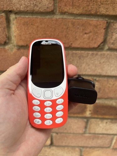 Nokia 3310 mobile phone red - 3310, 2g