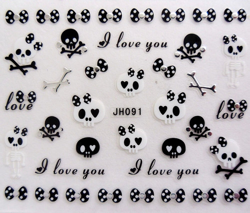 Halloween nail art stickers - halloween,