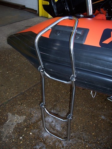 Step boat ladder - ladder, speedboat
