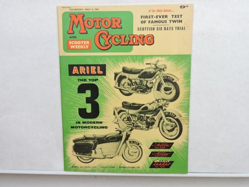 Motor cycling may 4th 1961 - cycling,