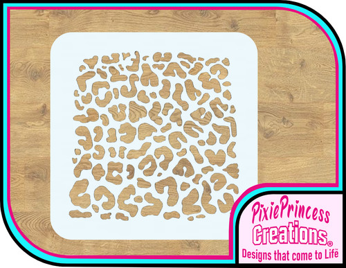 Pattern leopard print mylar - leopard, bb