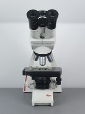 Leica DM750 LED Trinocular Microscope Camera Port 4x Phase Contrast Hi Plan Lens
